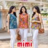 Tips And Tops Mimi Cotton Foil Printed Short Tops Wholesale