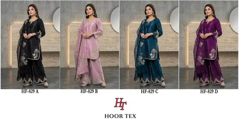Buy Hoor Tex 829 A To D Jimmy Choo Embroidered Salwar Kameez Wholesale 2026