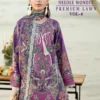 Shree Needle Wonder Premium Lawn Vol 4 Chiffon Dupatta Cotton Pakistani Suits Wholesale