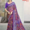 Launching Kashvi Shanti Vol 14 Bright Moss Foil Printed Saree Collection Wholesale 2026