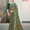 Launching Kashvi Shanti Vol 14 Bright Moss Foil Printed Saree Collection Wholesale 2026