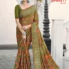 Launching Kashvi Shanti Vol 14 Bright Moss Foil Printed Saree Collection Wholesale 2026