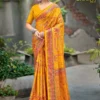 Latest Kashvi Shanti Vol 11 Bright Moss Foil Printed Saree Collection Wholesale 2026
