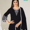 Mahnoor BW Georgette Thread Worked Kurti With Bottom Dupatta Wholesale