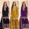 Buy Kb Super Hit 3323 Heavy Chinon Embroidered Salwar Kameez Collection Wholesale 2026