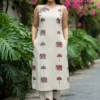 SS2016 Summer Special 02 Cotton Flex Printed Kurti With Bottom Wholesale