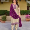 Aanchi Khwaab Vichitra Silk Embroidered Kurti With Bottom Dupatta Wholesale