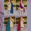 Aanchi Khwaab Vichitra Silk Embroidered Kurti With Bottom Dupatta Wholesale