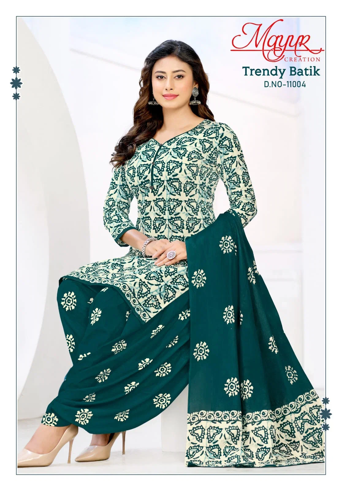 Mayur Trendy Batik Vol 11 Pure Cotton Printed Dress Material Collection Wholesale