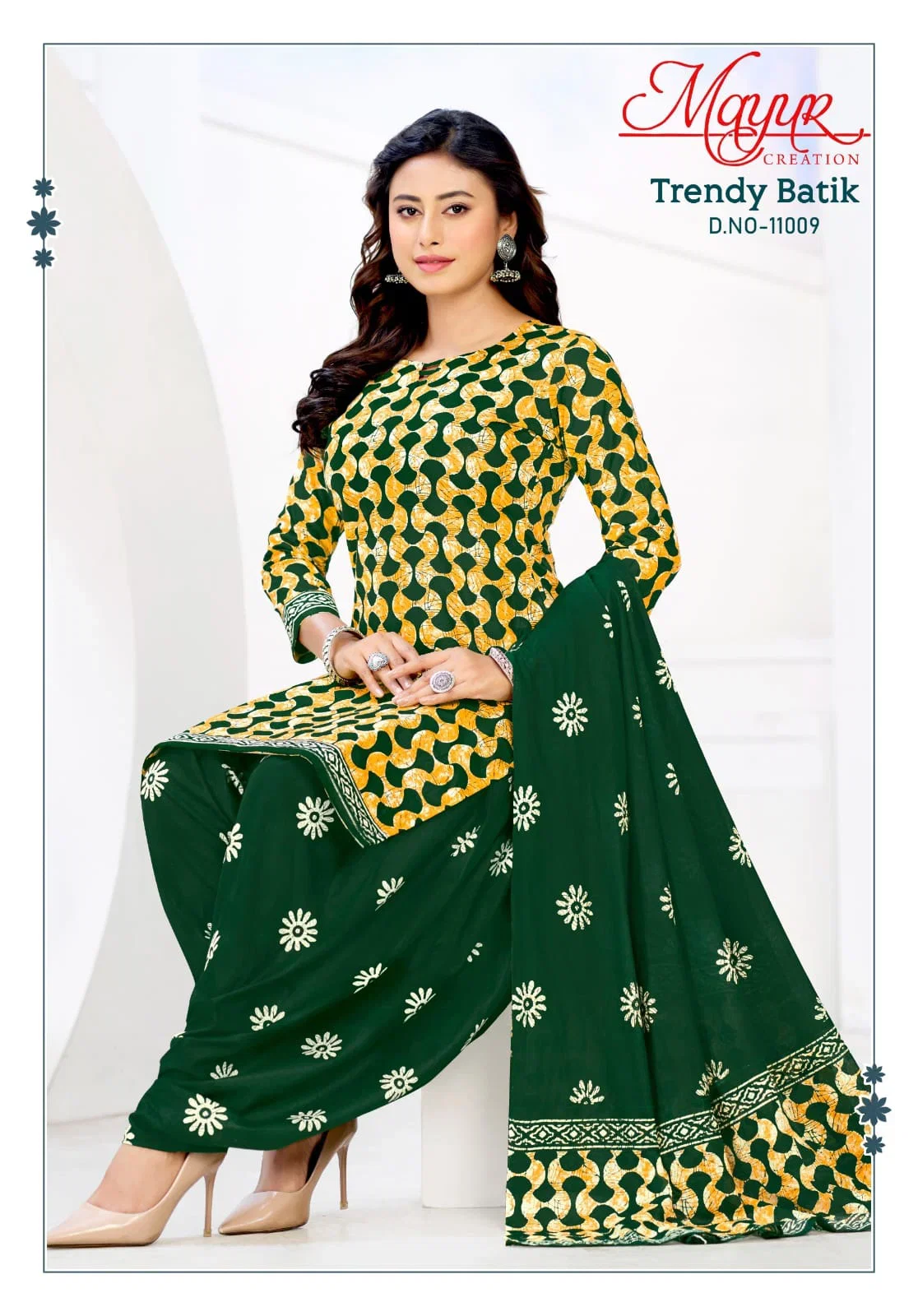Mayur Trendy Batik Vol 11 Pure Cotton Printed Dress Material Collection Wholesale