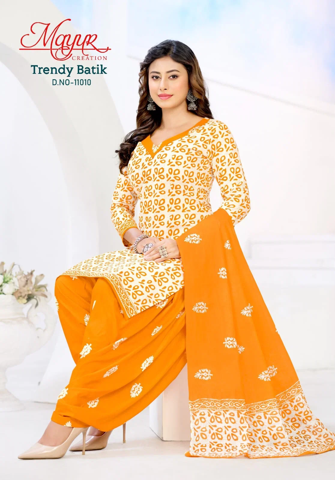 Mayur Trendy Batik Vol 11 Pure Cotton Printed Dress Material Collection Wholesale