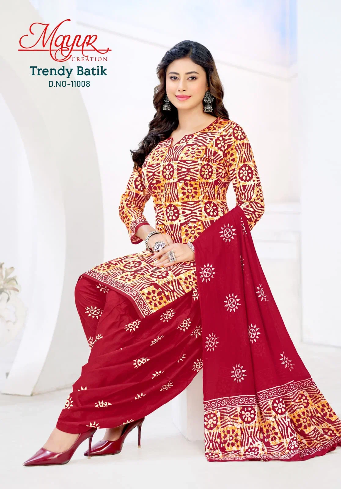 Mayur Trendy Batik Vol 11 Pure Cotton Printed Dress Material Collection Wholesale