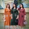 Kadlee Aleena Viscose Weaving Thread Worked Kurti Collection Wholesale