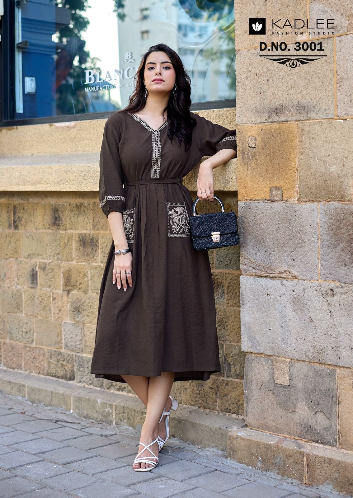 Buy Kadlee Aleena Viscose Weaving Thread Worked Kurti Collection Wholesale 2026