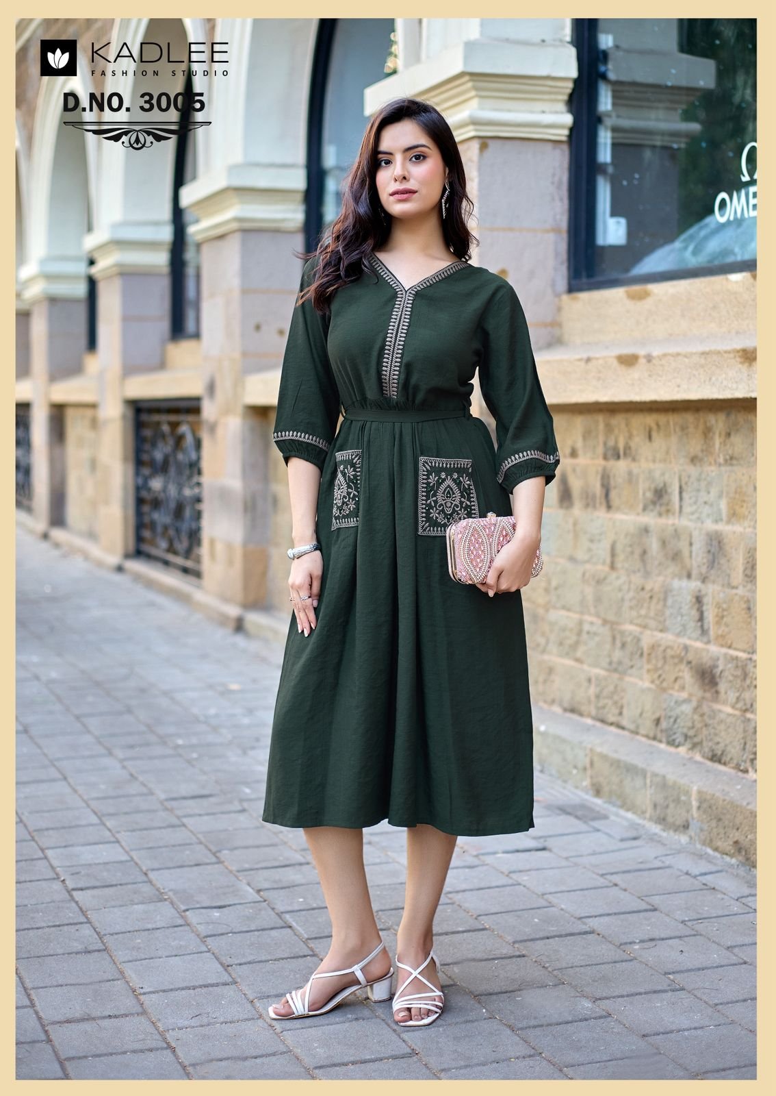 Buy Kadlee Aleena Viscose Weaving Thread Worked Kurti Collection Wholesale 2026