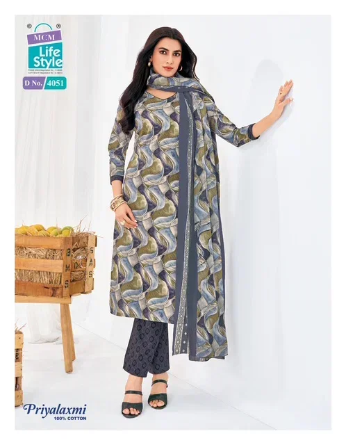 Stylish Mcm Priyalaxmi Vol 40 Readymade Cotton Printed Kurti Pant With Dupatta Wholesale 2026