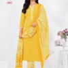 Stylish Ganpati Sofiya Vol 1 Readymade Pure Cotton Printed Kurti Pant With Dupatta Wholesale 2026