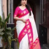 Soft Silk 5078 Lichi Silk Jacquard Work Saree Collection Wholesale