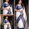 Soft Silk 5078 Lichi Silk Jacquard Work Saree Collection Wholesale