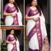 Soft Silk 5078 Lichi Silk Jacquard Work Saree Collection Wholesale