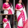 Soft Silk 5078 Lichi Silk Jacquard Work Saree Collection Wholesale