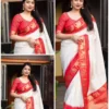 Soft Silk 5078 Lichi Silk Jacquard Work Saree Collection Wholesale