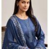 Ganga Gabina 4877 Cotton Satin Printed Salwar Kameez Wholesale