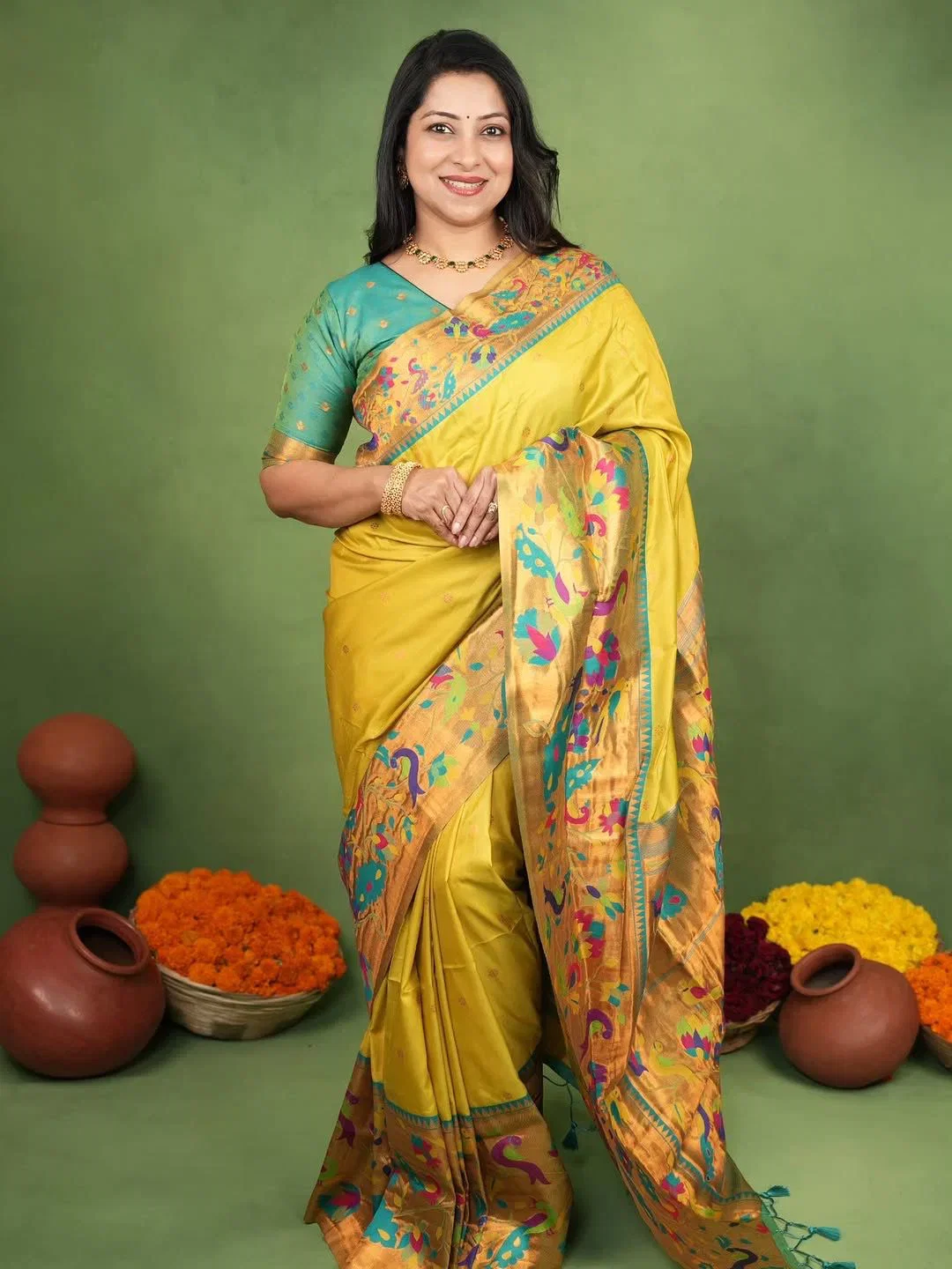 Launching Soft Silk 005 Soft Paithani Silk Zari Worked Saree Collection Wholesale 2026