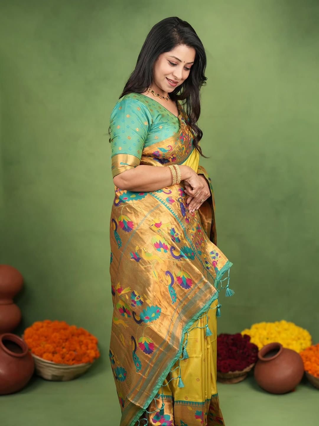 Launching Soft Silk 005 Soft Paithani Silk Zari Worked Saree Collection Wholesale 2026
