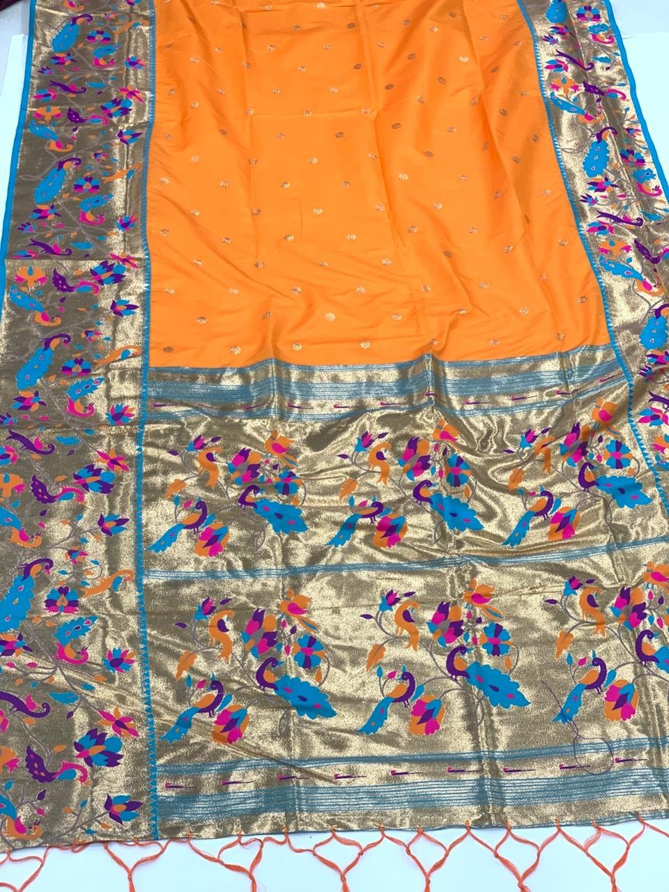 Launching Soft Silk 005 Soft Paithani Silk Zari Worked Saree Collection Wholesale 2026