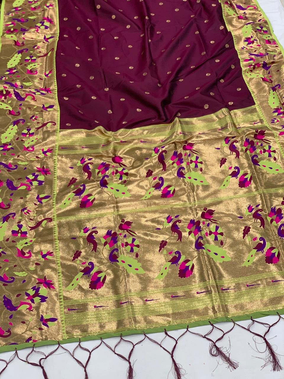 Launching Soft Silk 005 Soft Paithani Silk Zari Worked Saree Collection Wholesale 2026