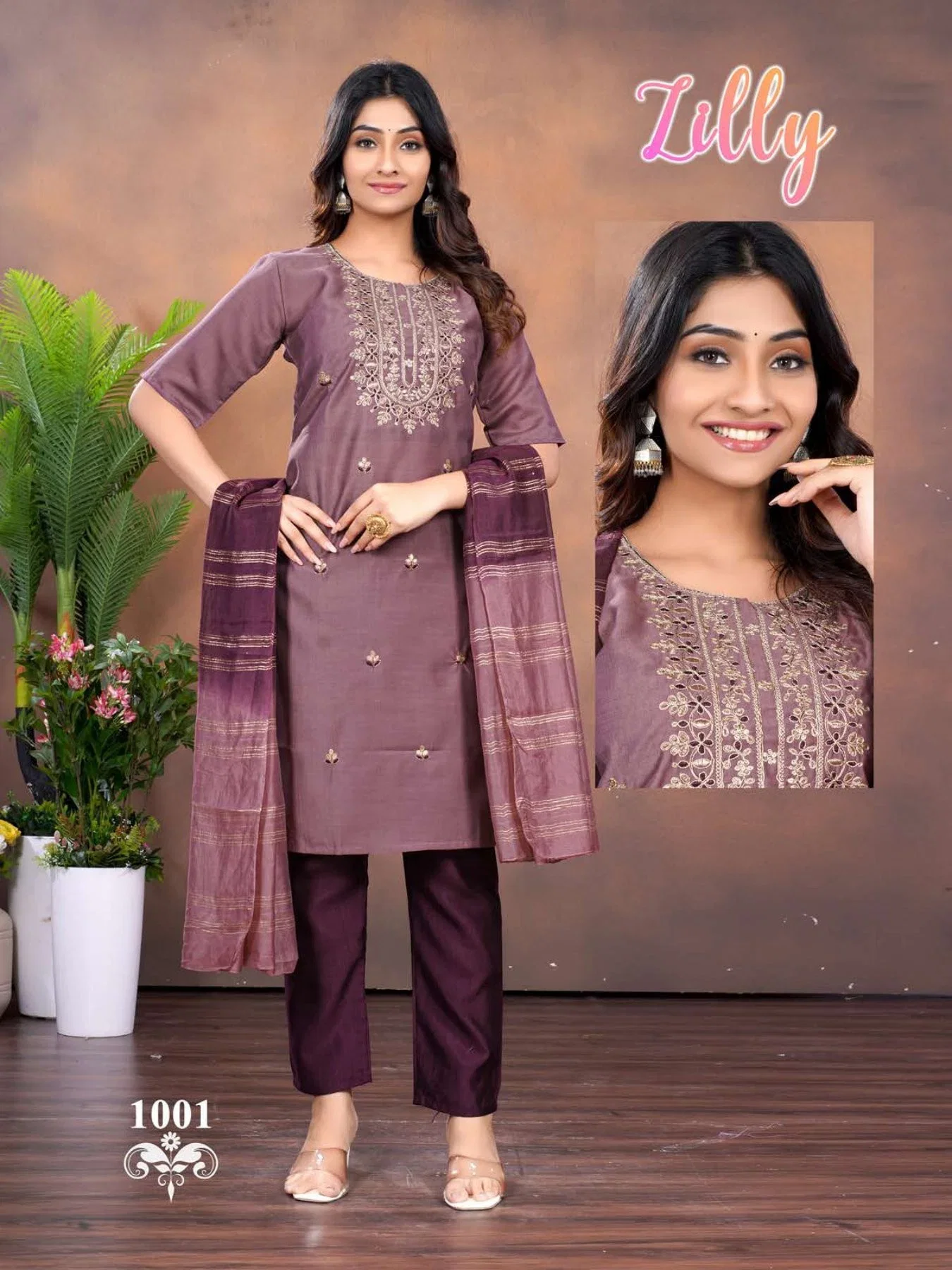Launching Zilly Vol 1 Vatican Silk Kurti Pant With Dupatta Collection Wholesale 2026