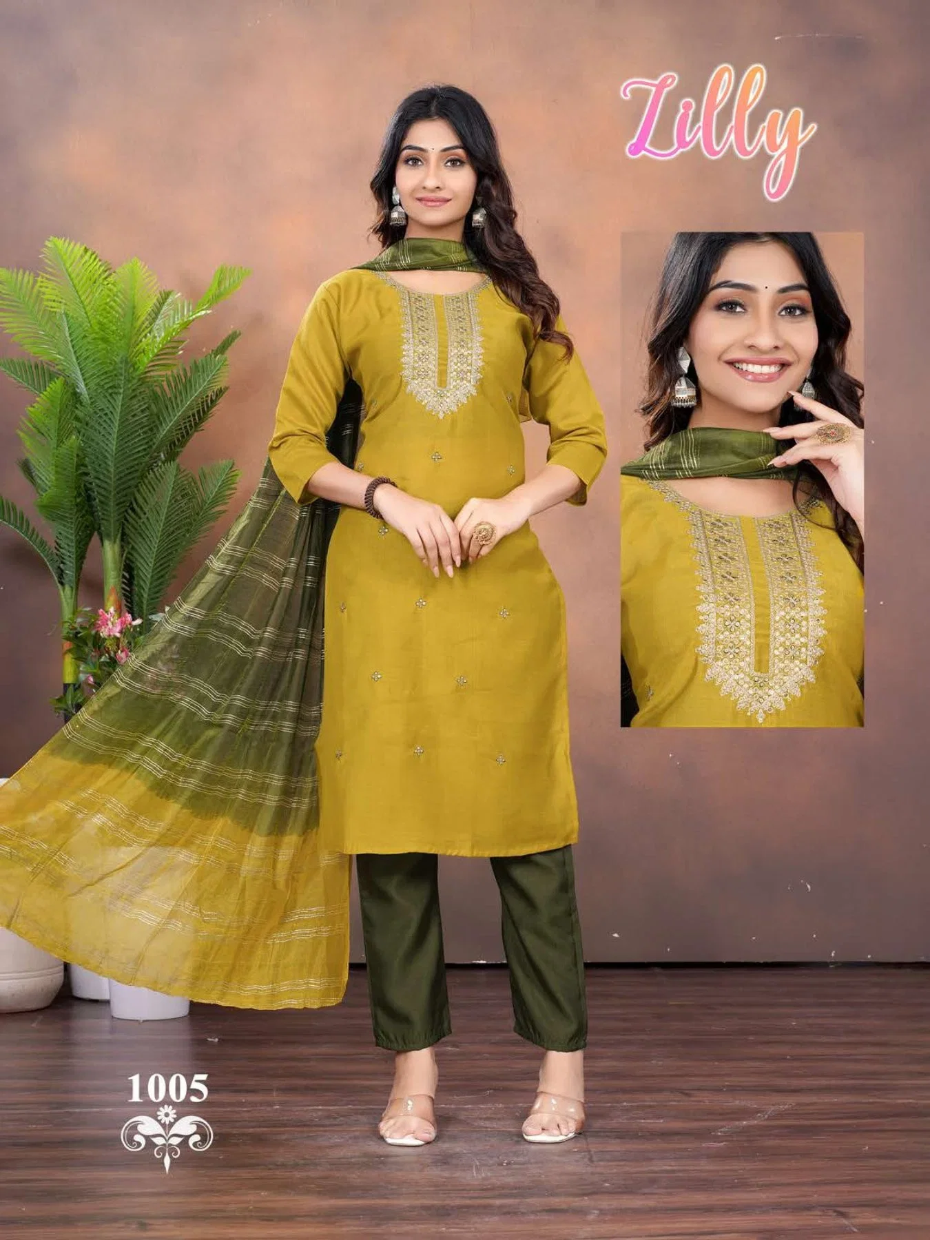 Launching Zilly Vol 1 Vatican Silk Kurti Pant With Dupatta Collection Wholesale 2026