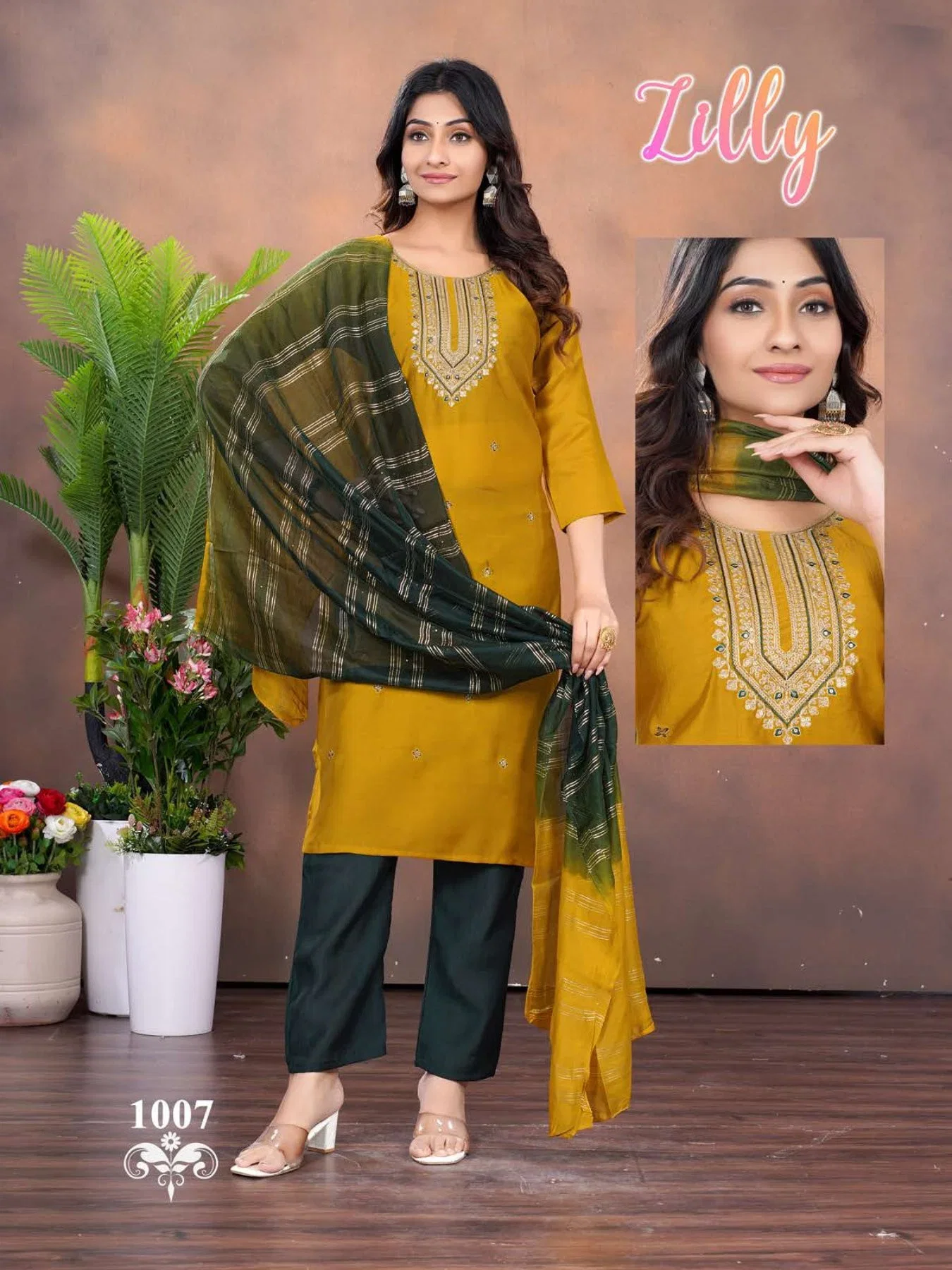 Launching Zilly Vol 1 Vatican Silk Kurti Pant With Dupatta Collection Wholesale 2026