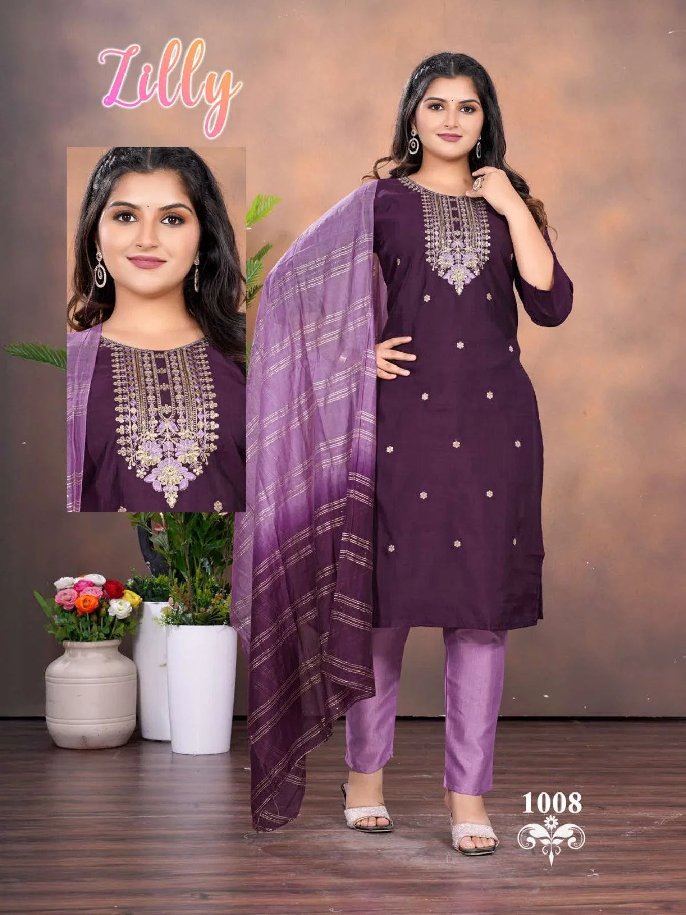 Launching Zilly Vol 1 Vatican Silk Kurti Pant With Dupatta Collection Wholesale 2026