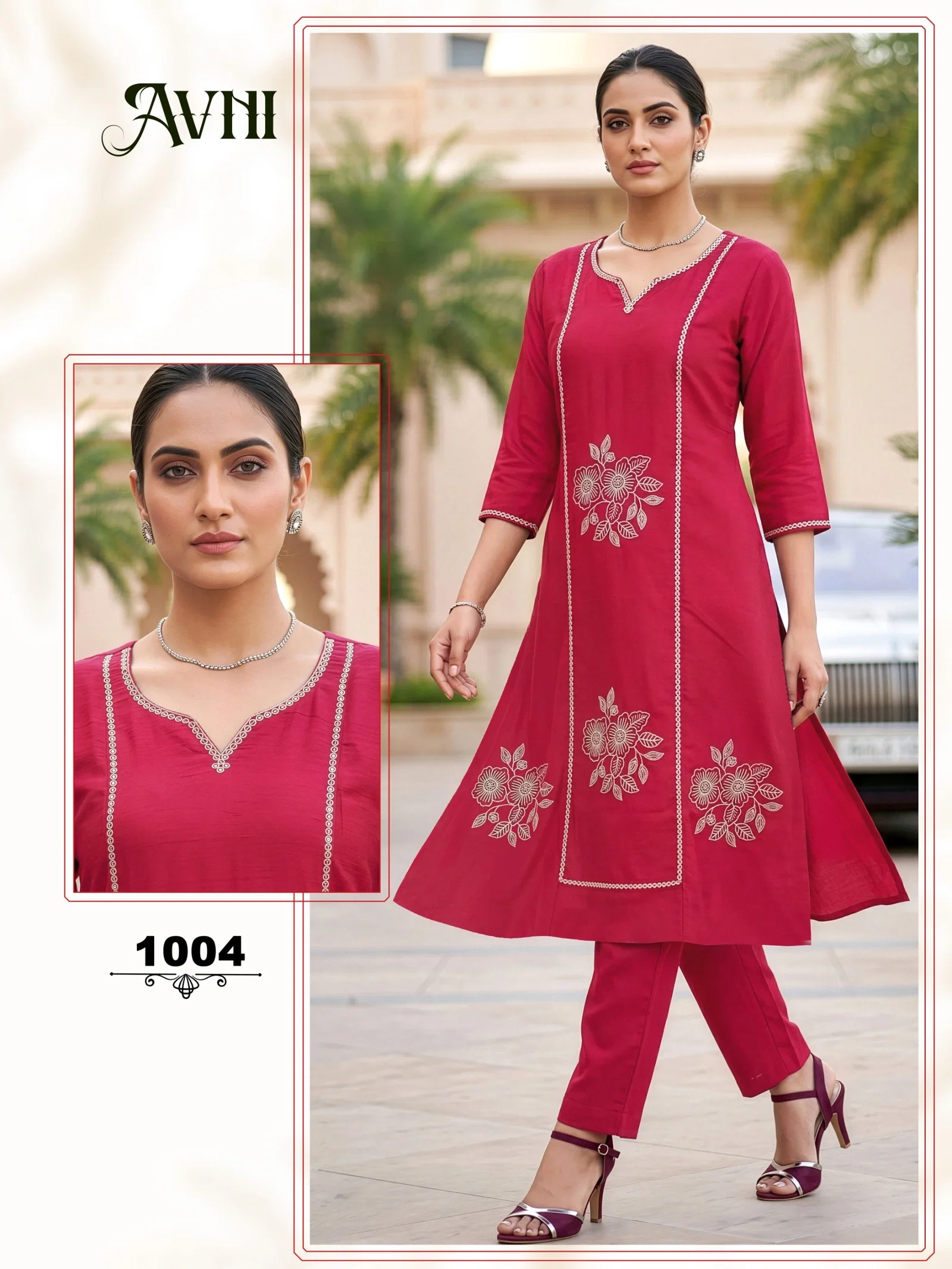 Latest Dnp Avni Vertican Top And Plazzo Set Wholesale 2026