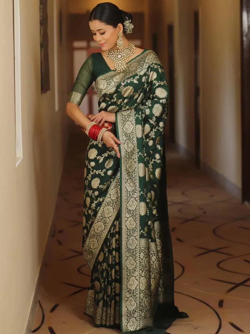 Buy Soft Silk 5085 Lichi Silk Jacquard Work Saree Collection Wholesale 2026