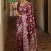 Buy Soft Silk 5085 Lichi Silk Jacquard Work Saree Collection Wholesale 2026