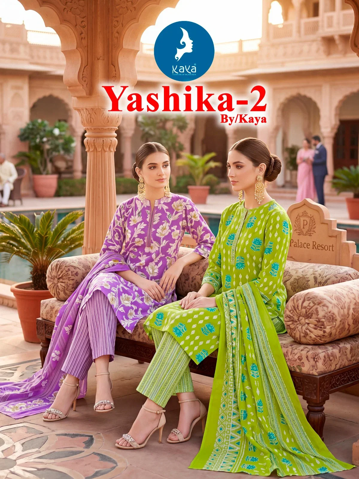 Kaya Yashika Vol 2 Cotton Printed Kurti With Bottom Dupatta Wholesale