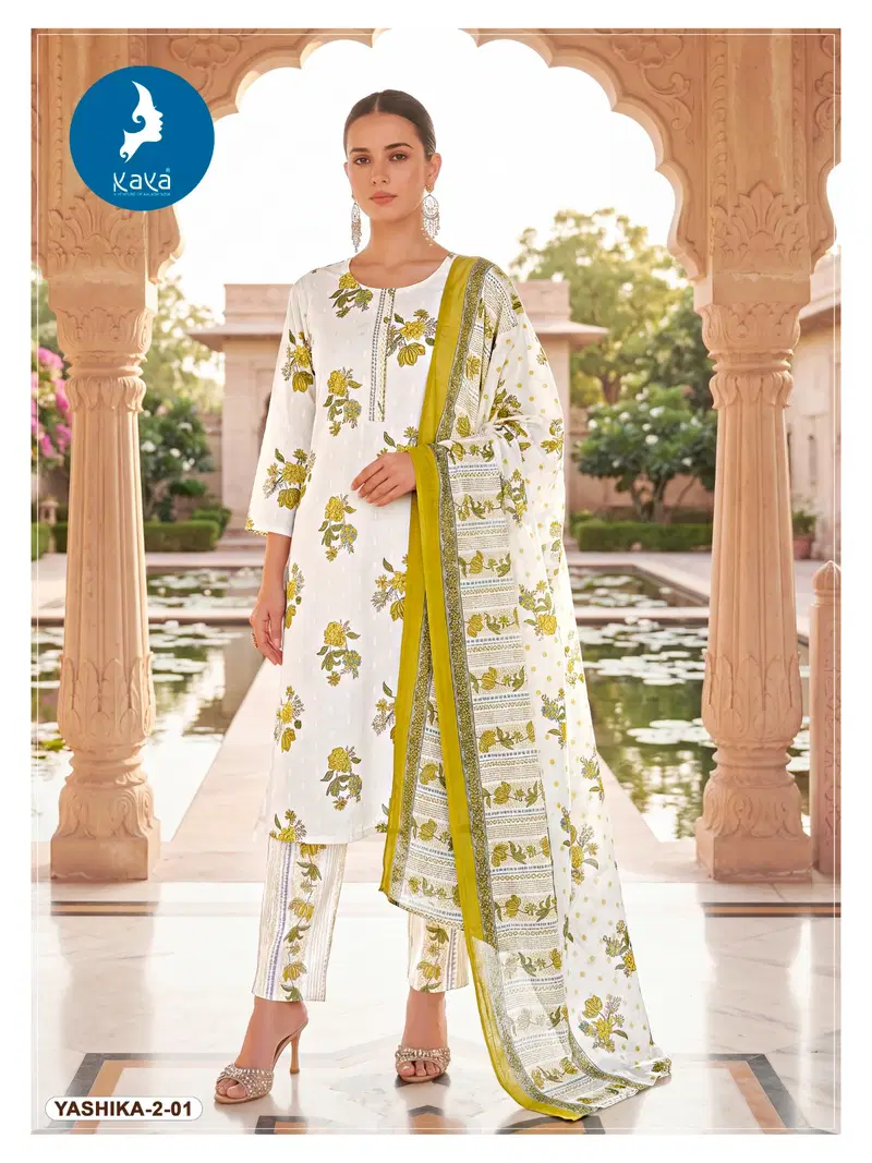 Stylish Kaya Yashika Vol 2 Cotton Printed Kurti With Bottom Dupatta Wholesale 2026
