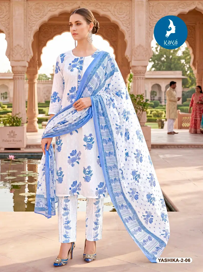 Stylish Kaya Yashika Vol 2 Cotton Printed Kurti With Bottom Dupatta Wholesale 2026
