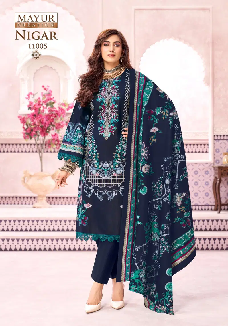 Latest Mayur Nigar Vol 11 Cotton Printed Karachi Dress Material Collection Wholesale 2026