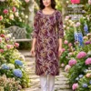 Beautiful Liva Avanti 1 To 10 Liva Rayon Printed Long Kurti Collection Wholesale 2026