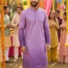 Stylish Lekha LI Samaroo Heavy Rayon Embroidery Work Kurta Pajama Wholesale 2026