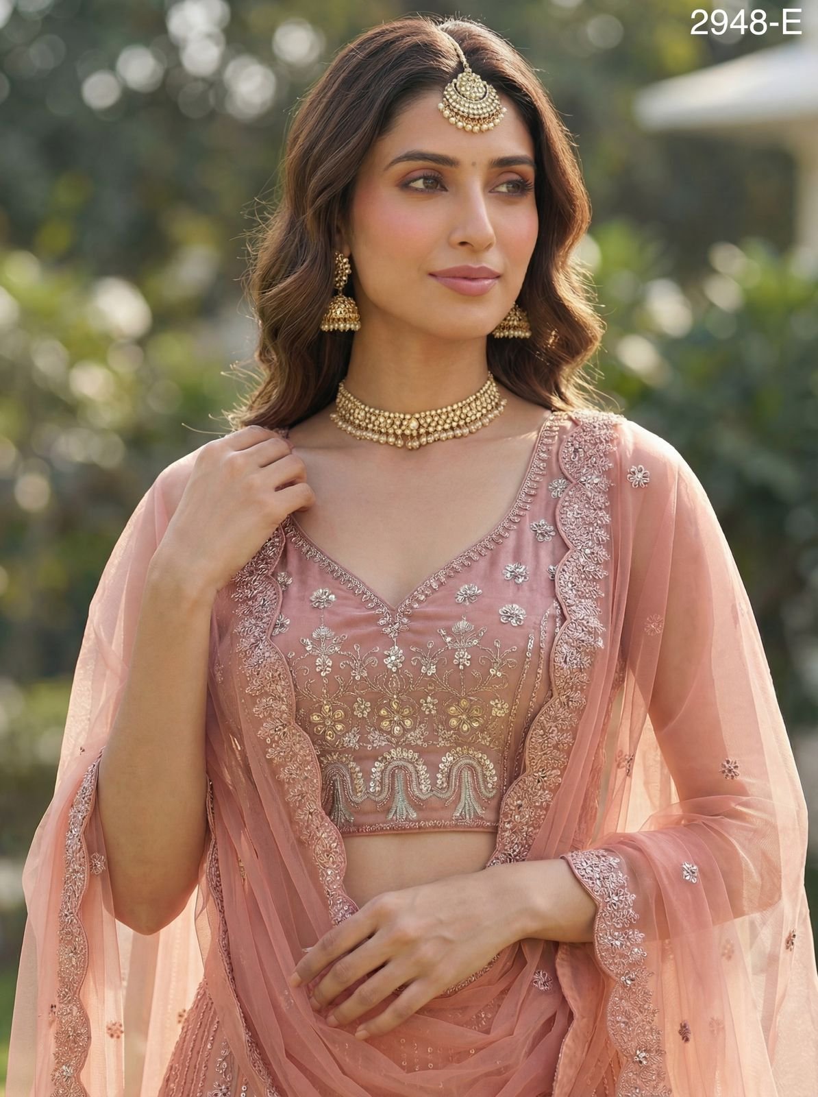 Launching Anjani 2948 Exquisite Embroidery work and Patch style work Partywear Lehenga Choli Collection Wholesale 2026