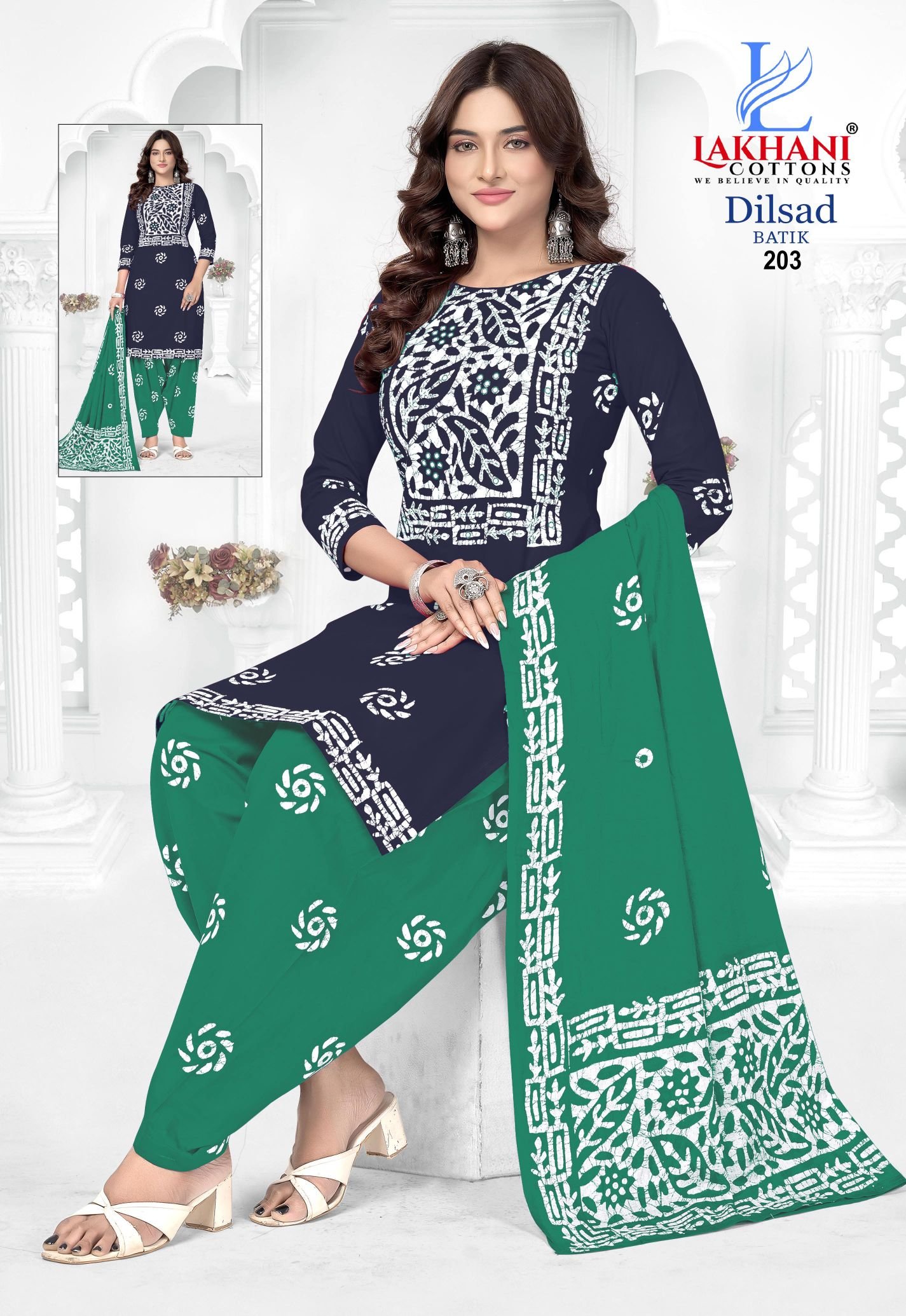 Beautiful Lakhani Dilsad Batik Vol 02 Cotton Printed Daily Wear Dress Material Wholesale 2026