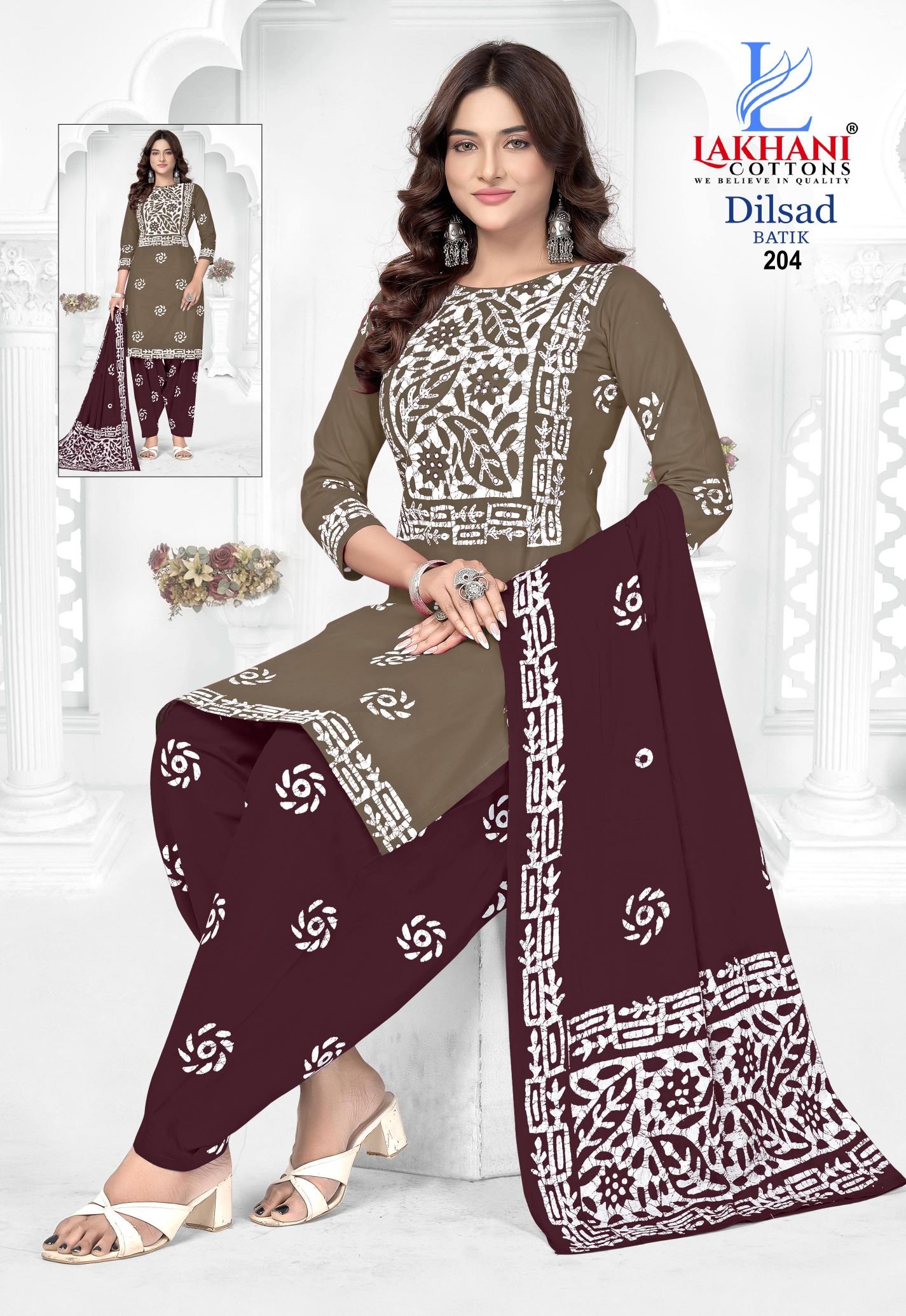 Beautiful Lakhani Dilsad Batik Vol 02 Cotton Printed Daily Wear Dress Material Wholesale 2026