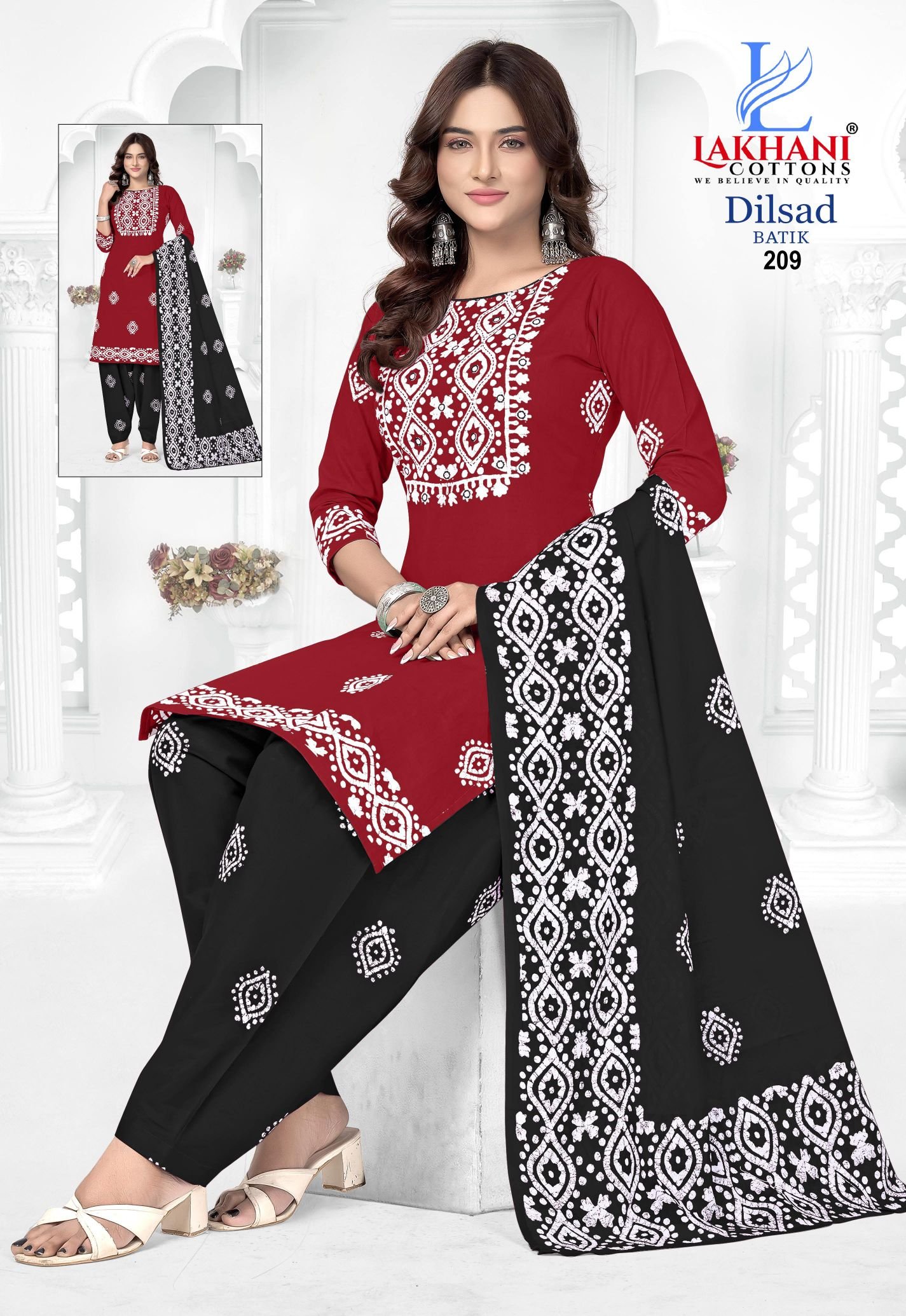 Beautiful Lakhani Dilsad Batik Vol 02 Cotton Printed Daily Wear Dress Material Wholesale 2026