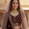 Stylish Anjani 2964 Patchwork Embroidery on Velvet Lehenga choli with Two Beautiful Dupatta Collection Wholesale 2026