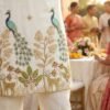 Stylish Lekha LI Manyavar Peacock Pure Silk Thread And Sequins Work Kurta Pajama Wholesale 2026